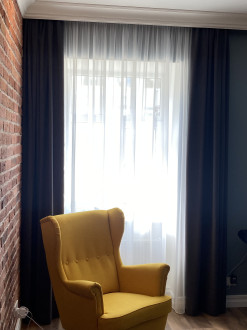 Eleganti dienas un  samta nakts aizkari